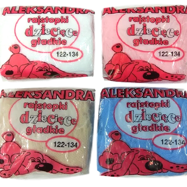 Rajstopy dziecięce gładkie