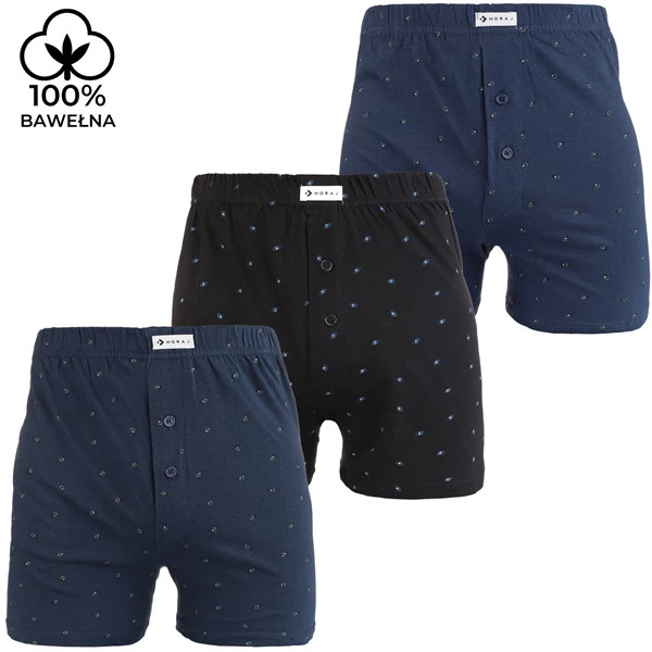 BOKSERKI LUŹNE BAWEŁNIANE MORAJ