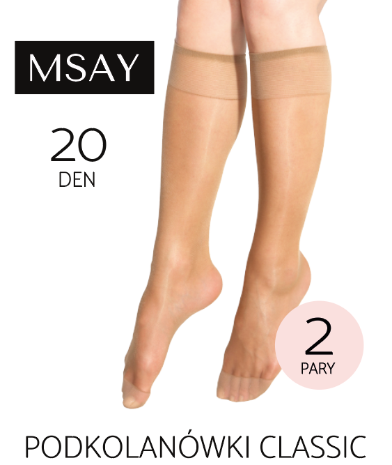PODKOLANÓWKI CLASSIC MSAY 2PARY