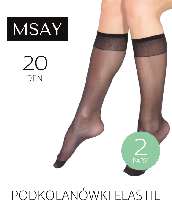PODKOLANÓWKI ELASTIL MSAY 2PARY