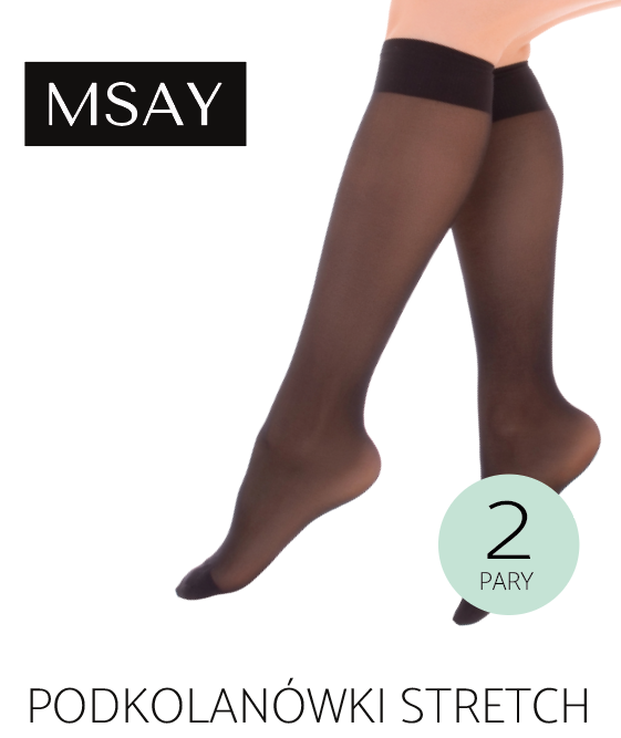 PODKOLANÓWKI STRETCH MSAY 2PARY