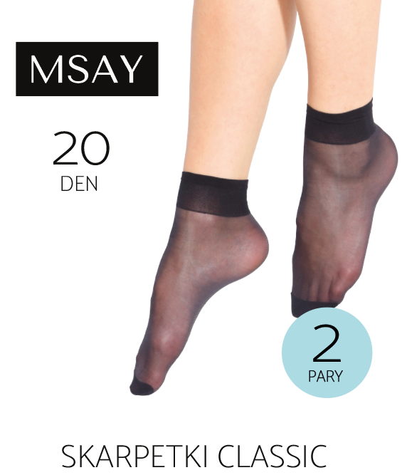 SKARPETKI CLASSIC MSAY 2PARY