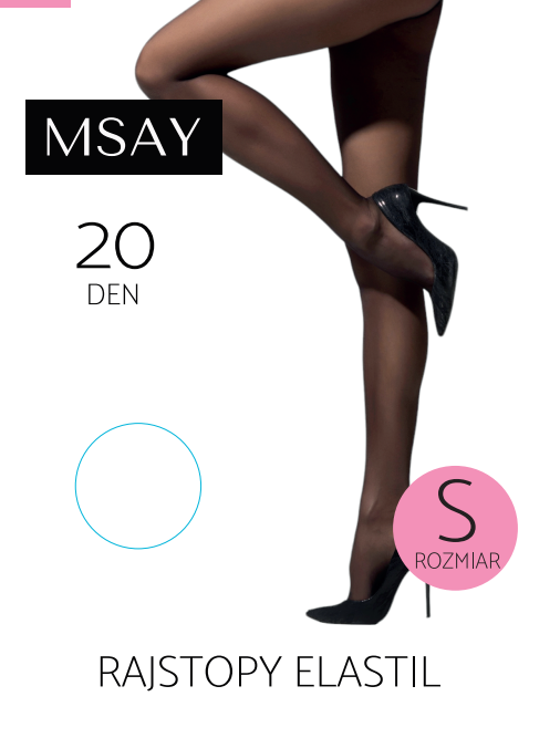 RAJSTOPY ELASTIL 20den MSAY
