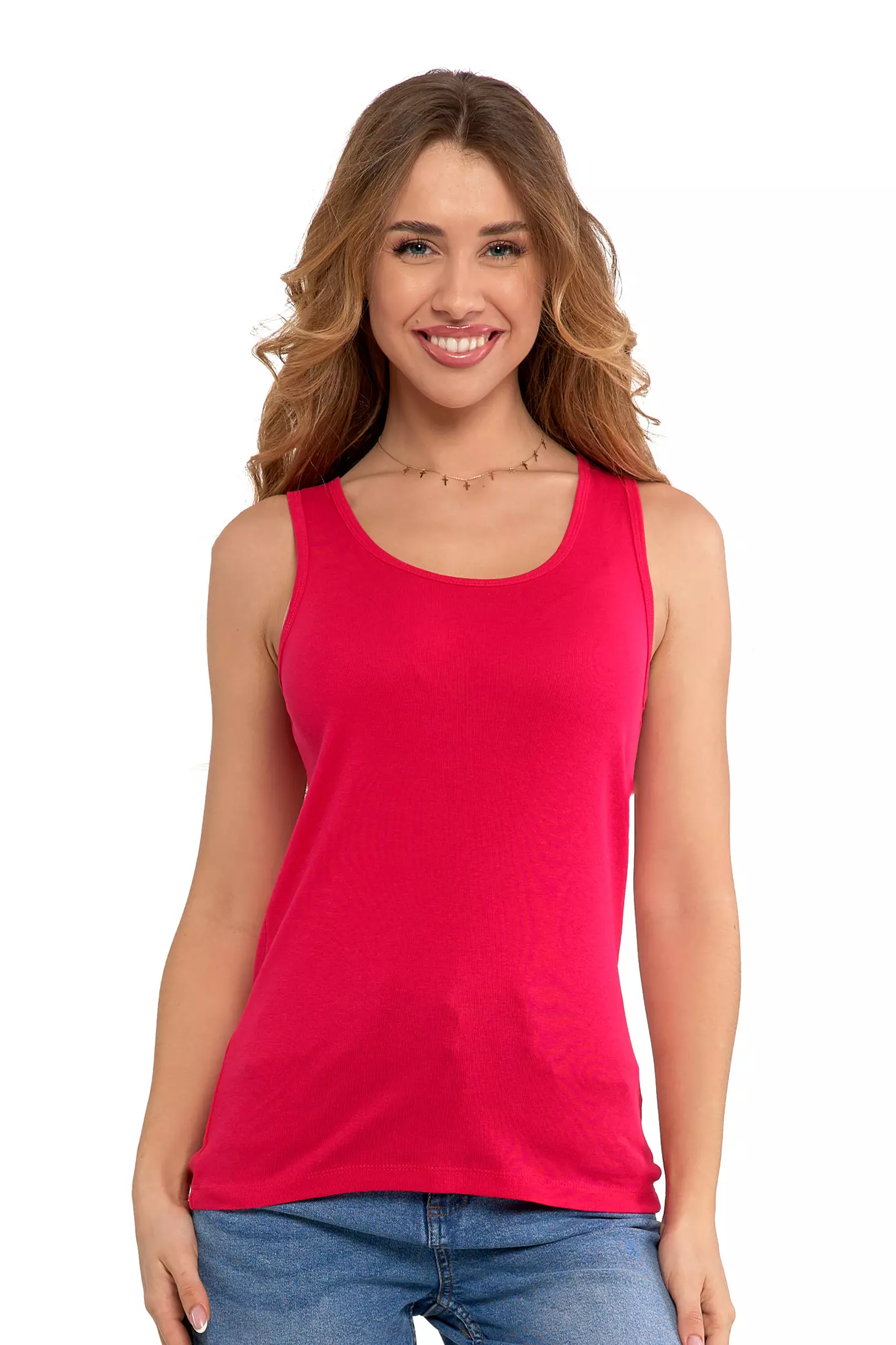 Bluzka damska na ramiączkach Moraj BD900-319 - obrazek 3