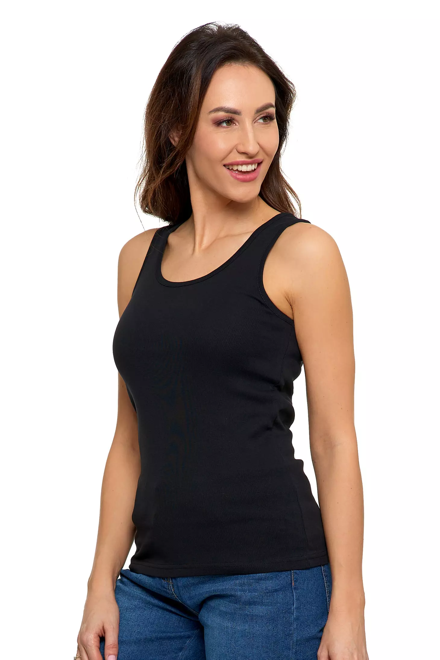 Bluzka damska na ramiączkach Moraj BD900-319 - obrazek 2