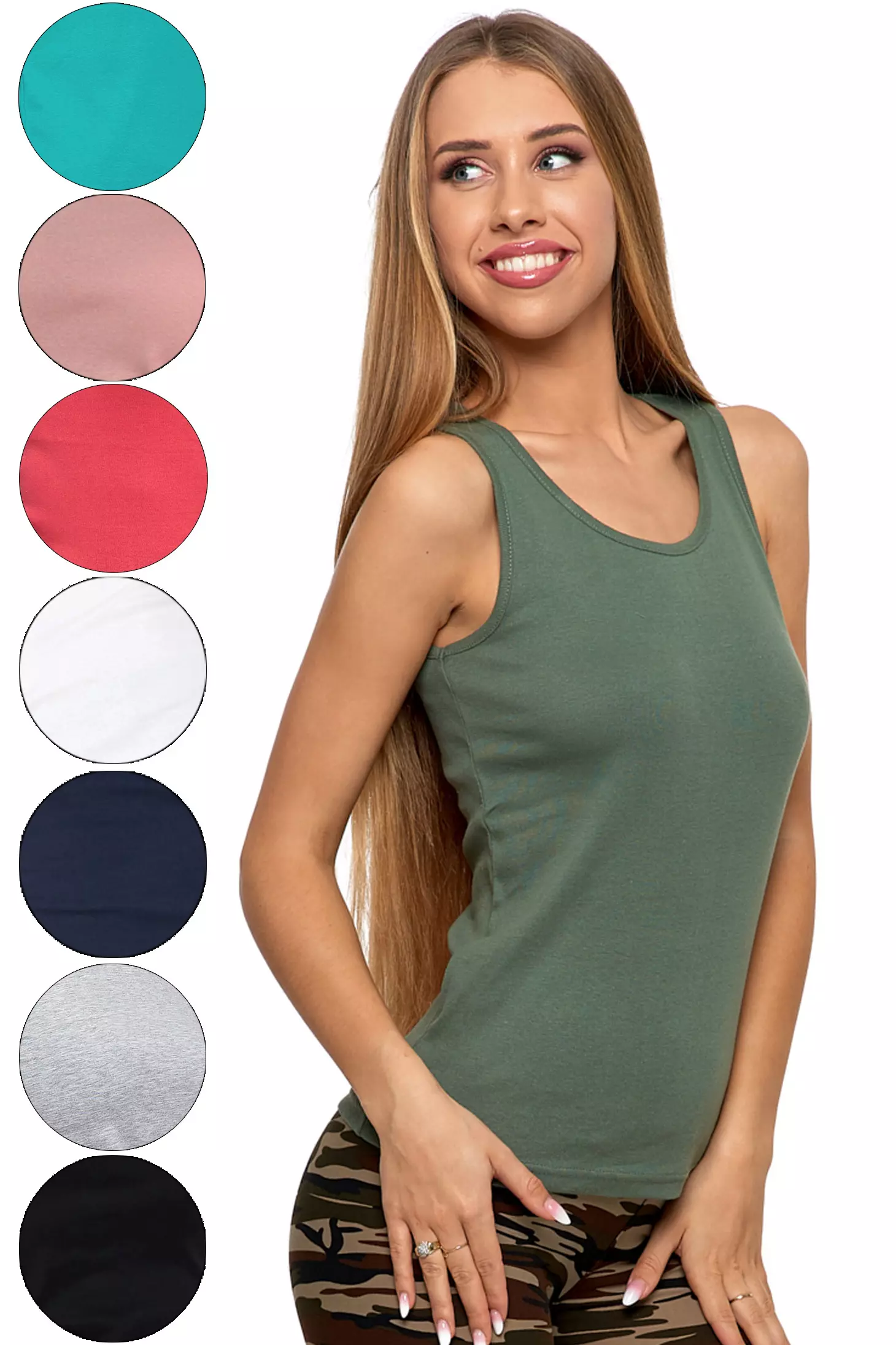 Bluzka damska na ramiączkach Moraj BD900-319