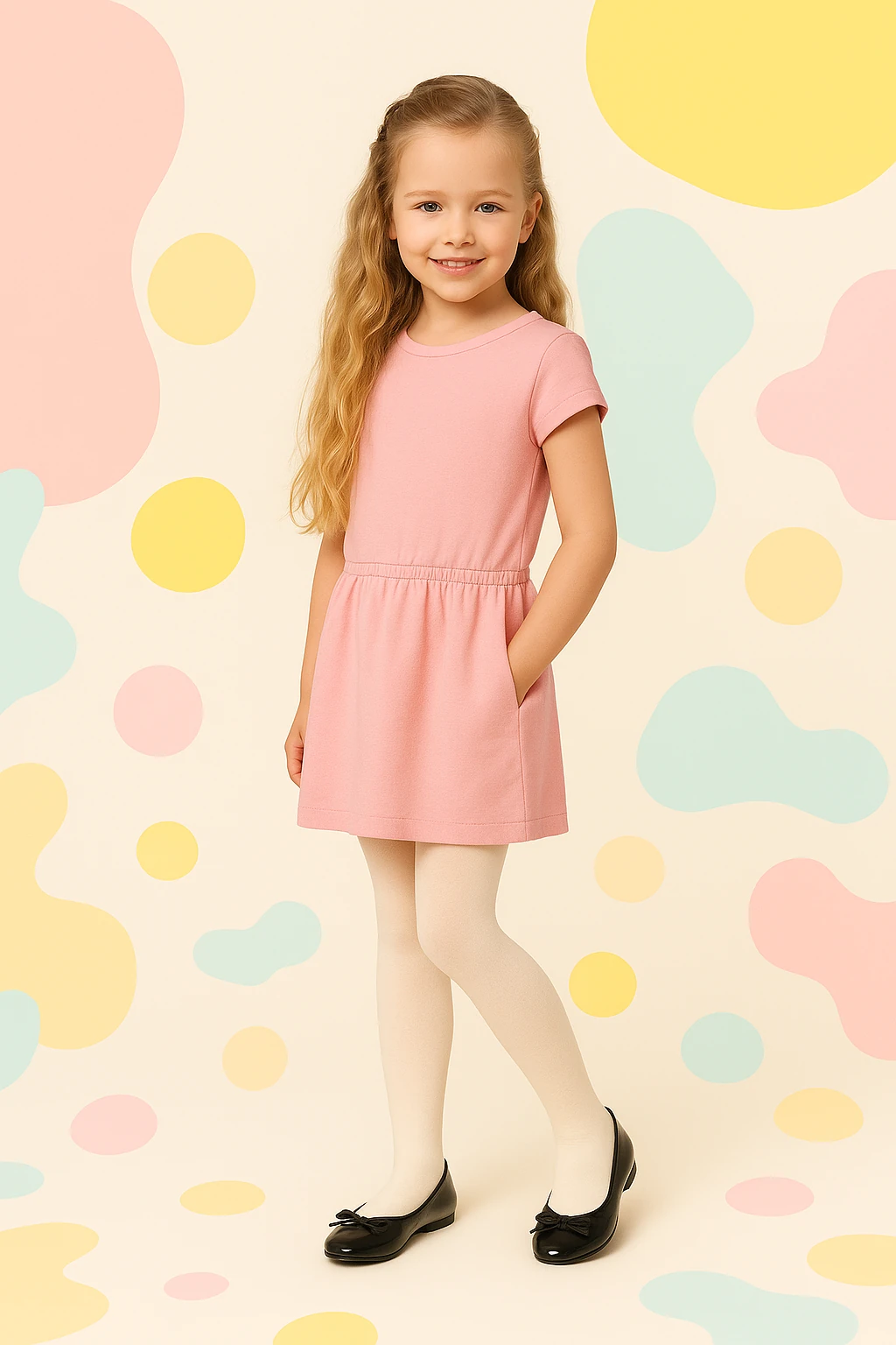 RAJSTOPY DZIECIĘCE MICROFIBRE GŁADKIE 40DEN