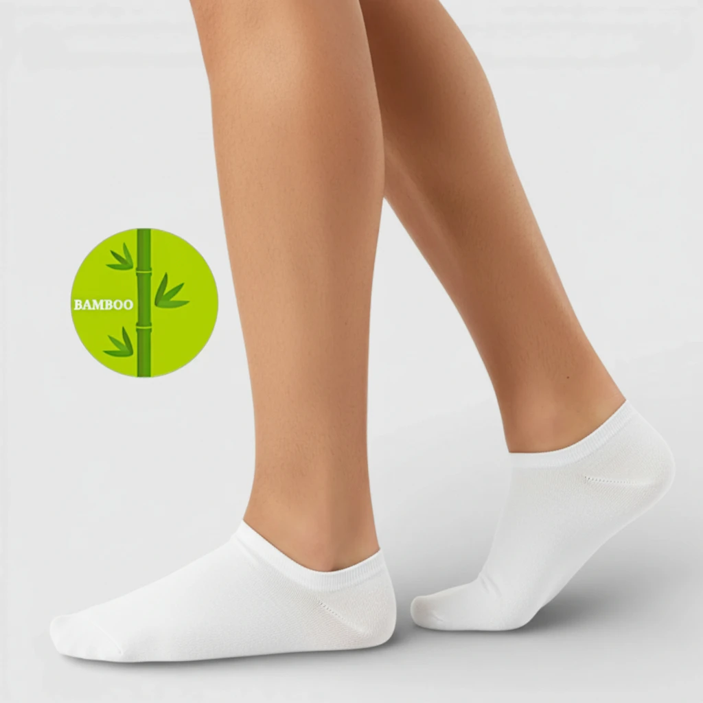 Skarpety męskie stopki bambusowe MSAY SKM527 - obrazek 4